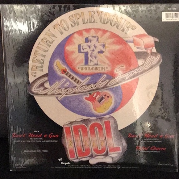 Billy Idol 3 song LP Don’t Need A Gun - Picture 2 of 2